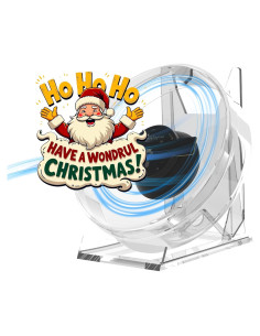 Ventilador Holográfico 3D HAVIsikr 4.7" Portátil con Control Remoto