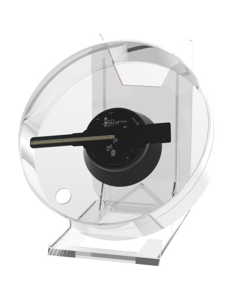 Ventilador Holográfico 3D HAVIsikr 4.7" Portátil con Control Remoto