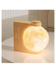 Despertador de Amanecer RETEYUNG AJ320 con Luz de Luna y Sonidos Naturales