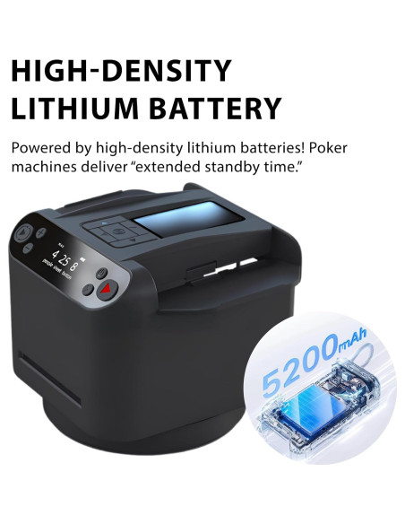 Barajador y Repartidor Automático 2-en-1 LMRXOFE para 12 Jugadores