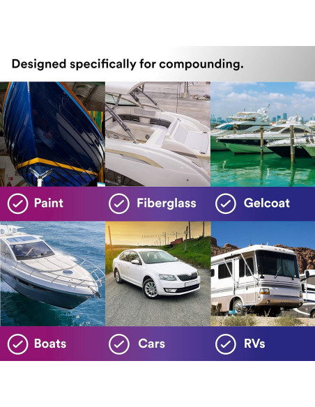 Almohadilla de Compounding de Lana 3M Perfect-It 23.8 cm