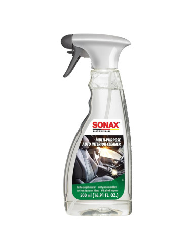 Limpiador Interior Multiusos SONAX 500ml - Elimina Manchas y Olores