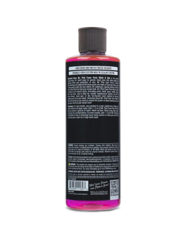 Jabón de Lavado y Cera Chemical Guys Mr. Pink 473 ml
