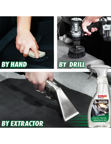 Limpiador Interior Multiusos SONAX 500ml - Elimina Manchas y Olores