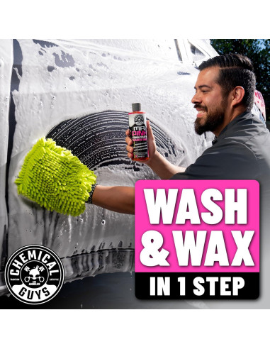 Jabón de Lavado y Cera Chemical Guys Mr. Pink 473 ml