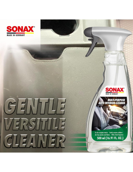Limpiador Interior Multiusos SONAX 500ml - Elimina Manchas y Olores