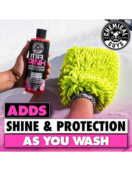 Jabón de Lavado y Cera Chemical Guys Mr. Pink 473 ml