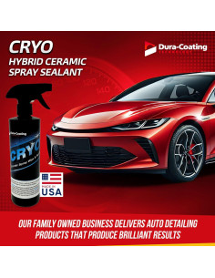 Sellador Cerámico Híbrido CRYO Dura-Coating 0.47L - Acabado Sin Rayas 2