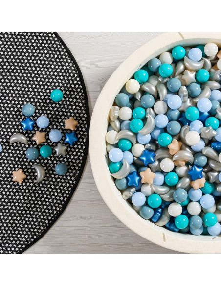 Bolas de Piscina GOGOSO 100PCS Estrellas y Lunas