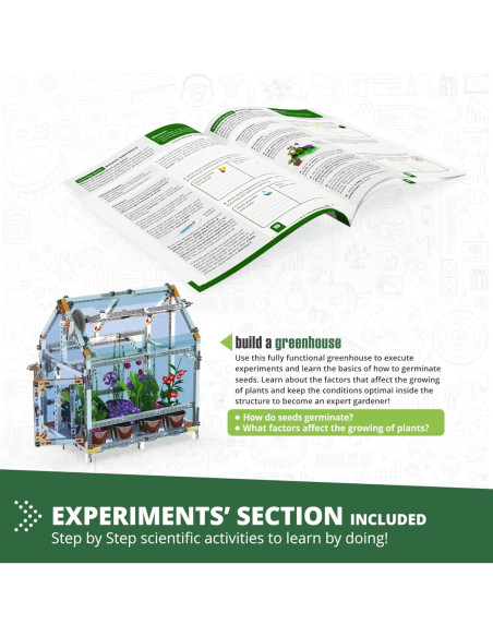 Set de Construcción Engino STEM Invernadero Funcional 9+
