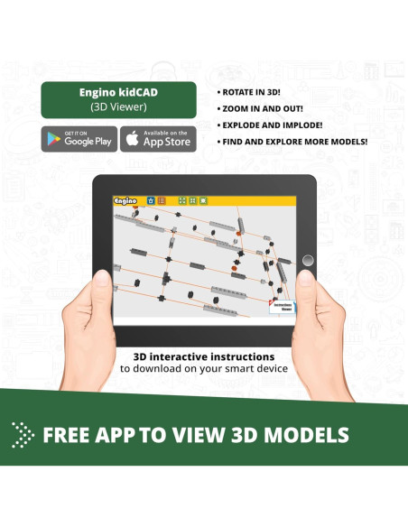 Set de Construcción Engino STEM Invernadero Funcional 9+