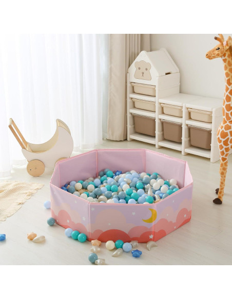 Bolas de Piscina GOGOSO 100PCS Estrellas y Lunas