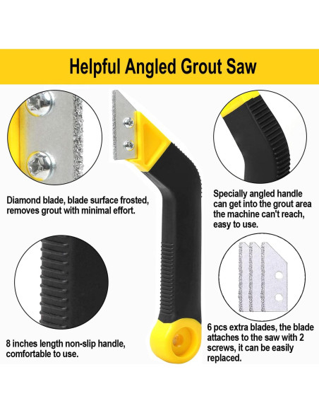 Kit de Herramientas para Remoción de Lechada LABOFiC 14 Piezas