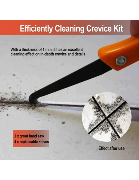 Kit de Herramientas para Remoción de Lechada LABOFiC 14 Piezas