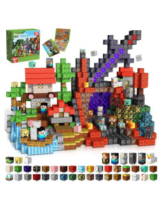 500 Cubos Magnéticos 2.03 cm Magneverse - Juguetes para Niños 3+