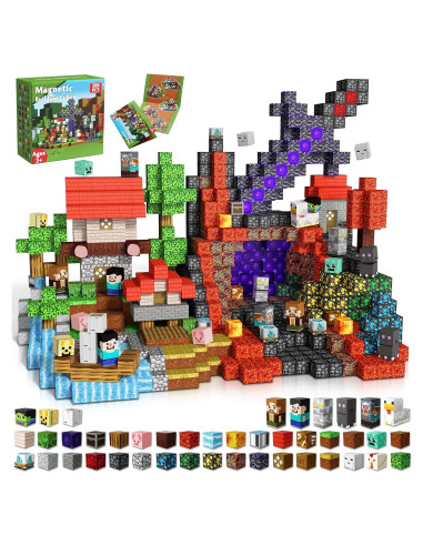 500 Cubos Magnéticos 2.03 cm Magneverse - Juguetes para Niños 3+