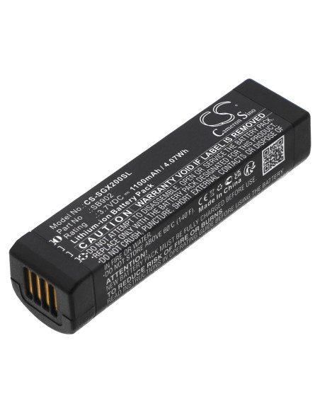 Batería Recargable Li-ion 1100mAh para SHURE GLXD1 GLXD2