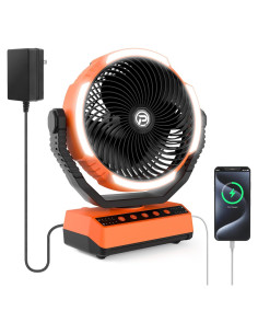 Ventilador de Camping PANERGY F017 Recargable 20000mAh 4 Velocidades