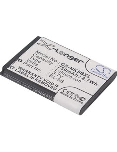 Batería de Reemplazo Li-ion 750mAh 3.7V para GPS GT102 TK102 2