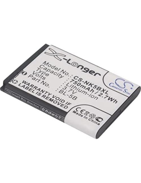 Batería de Reemplazo Li-ion 750mAh 3.7V para GPS GT102 TK102