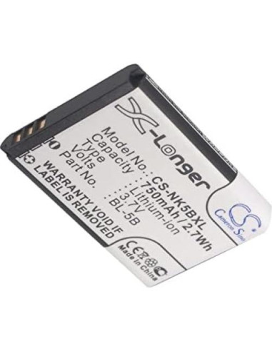 Batería de Reemplazo Li-ion 750mAh 3.7V para GPS GT102 TK102