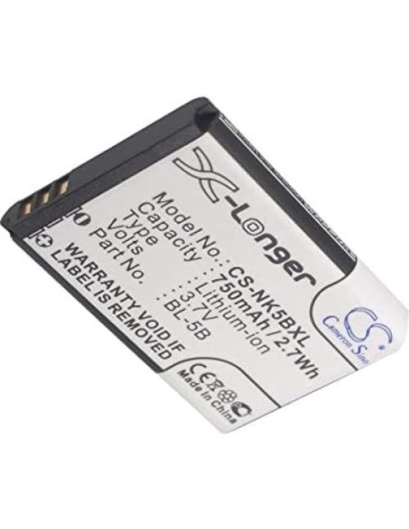 Batería de Reemplazo Li-ion 750mAh 3.7V para GPS GT102 TK102