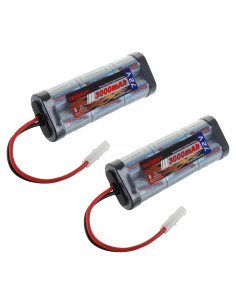 Batería Tenergy 7.2V 3000mAh NiMH para Coche RC - Paquete de 2