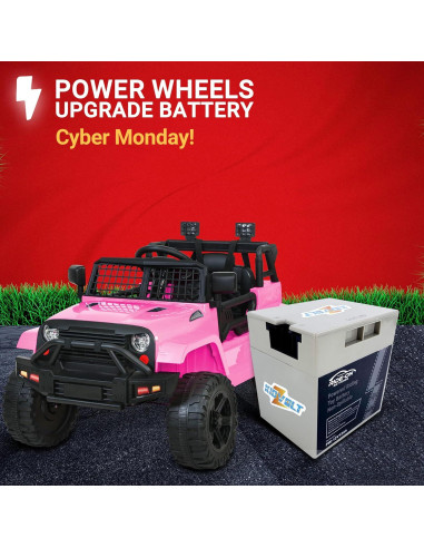 Batería de 12V 15Ah Impact Battery para Power Wheels