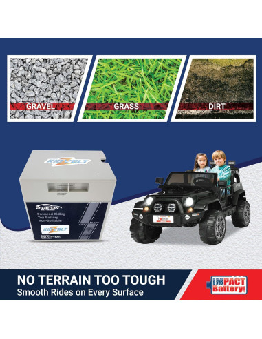 Batería de 12V 15Ah Impact Battery para Power Wheels