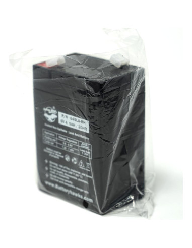 Paquete de 5 Baterías ELB-0604 6V 4.5AH Plomo Sellada