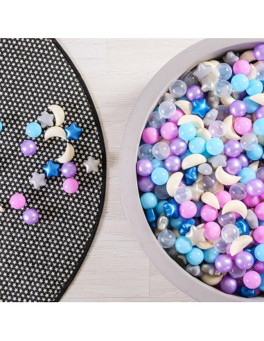 Bolas de Piscina GOGOSO 100pcs Estrellas y Lunas