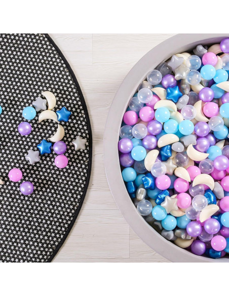 Bolas de Piscina GOGOSO 100pcs Estrellas y Lunas