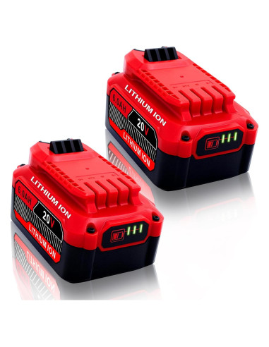 Baterías de Reemplazo Craftsman 20V 6.0Ah 2-Pack Ultraxxis
