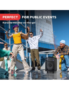 Altavoz PA Portátil Pyle PWMA230BT 400W Bluetooth Batería 2