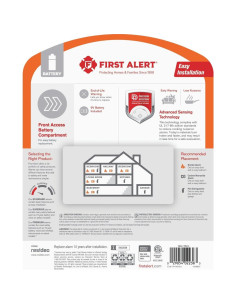 Detector de Humo Ionización a Batería First Alert SMI100 2