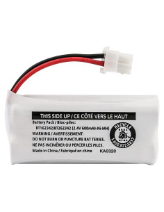 Batería Kastar Ni-MH 600mAh para Teléfonos Inalámbricos