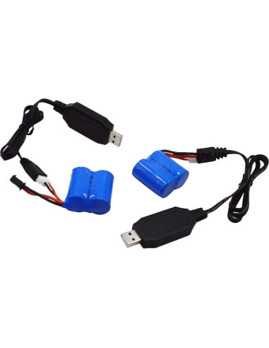 Batería Recargable 7.4V 600mAh Li-ion Blomiky para Barcos RC