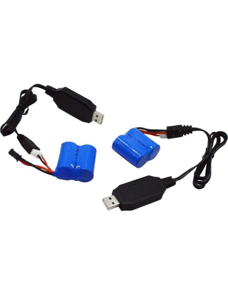 Batería Recargable 7.4V 600mAh Li-ion Blomiky para Barcos RC