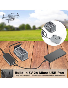 Adaptador de corriente HKY 38W para DJI Mavic Air 2 y Air 2S 2