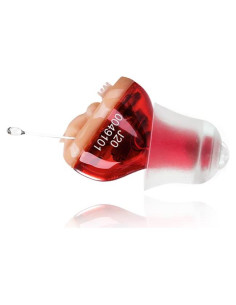 Audífono Amplificador de Sonido IncenSonic J20 Rojo Derecho