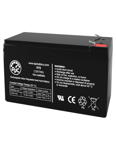 Batería de Plomo Ácido Sellada AJC 12V 7Ah AGM