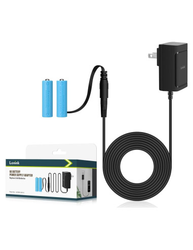 Adaptador de Fuente de Alimentación AC Lenink 3V 1A para 2 Baterías AA