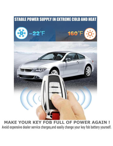 Kit de Baterías CR2032 para Llave Toyota - Paquete de 2