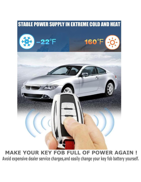 Kit de Baterías CR2032 para Llave Toyota - Paquete de 2