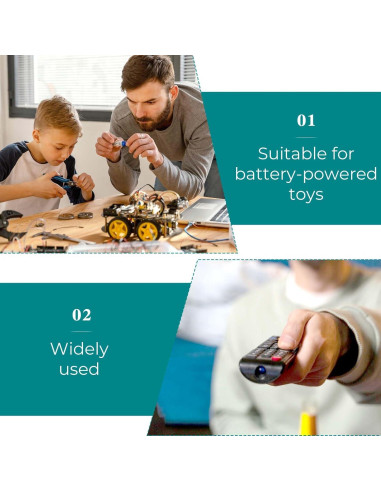 12 Pares Resortes de Batería AA Metal FdcLixuvol 19x12mm 23x10mm