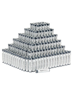 Baterías Alcalinas AAA Amazon Basics 300 Pack 1.5V 5 Años