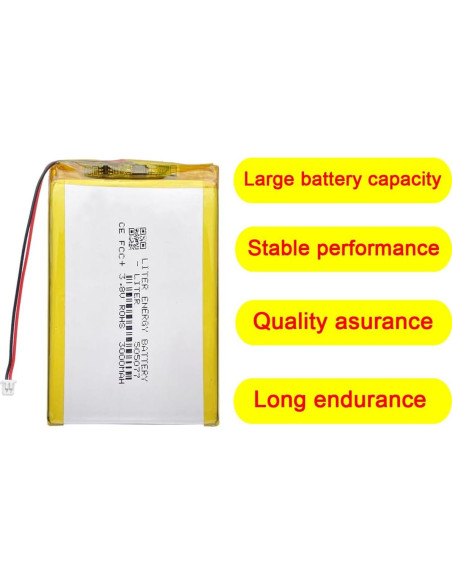 Batería de polímero de litio 3.8V 3000mAh ANBERNIC RG350