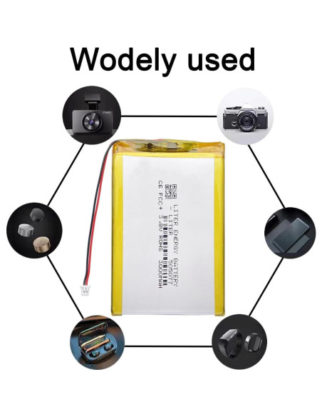 Batería de polímero de litio 3.8V 3000mAh ANBERNIC RG350