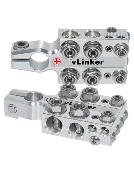 Bloque de terminales de batería vLinker AM20 20 vías 8AWG a 4/0