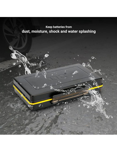 Estuche de Almacenamiento JJC para 16 Baterías AAA Resistente